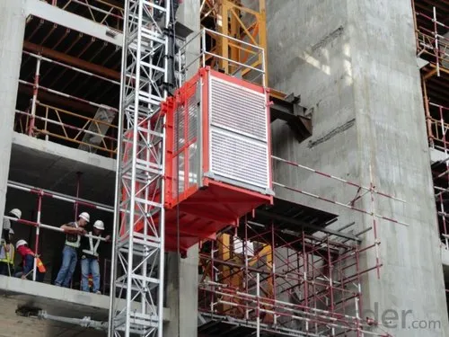 construction hoist lifts, construction material lifting hoist