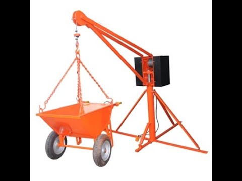 Material lifting machine for construction