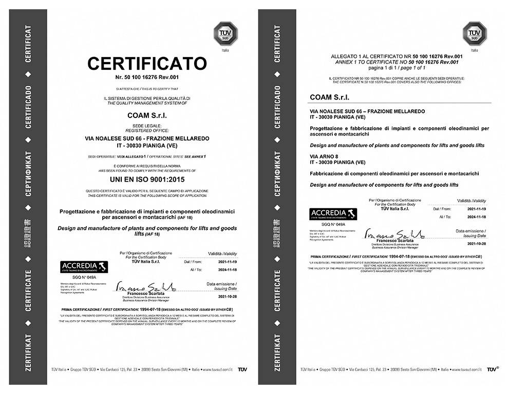 COAM-Test-Certificate-Icare